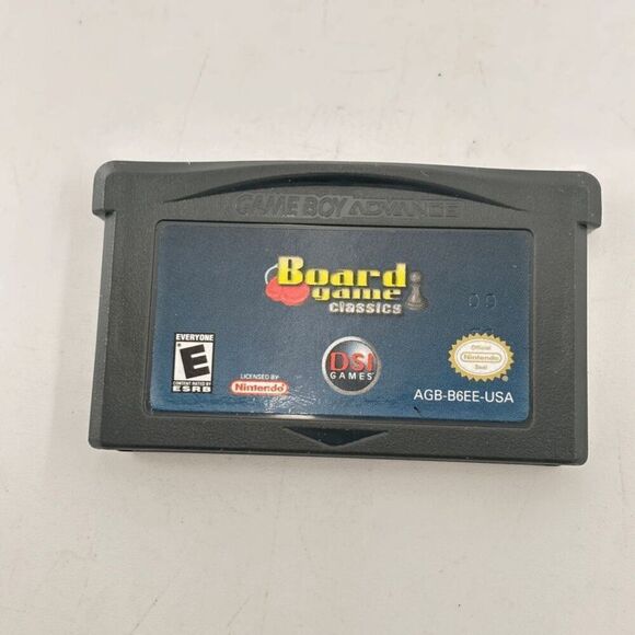 BOARD GAME CLASSICS NINTENDO GAME BOY ADVANCE SP GBA - Picture 1 of 3